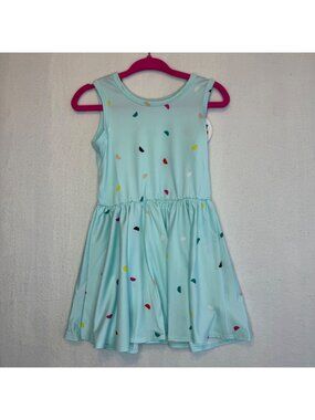 Dotdotsmile Dress Size 12/24 Months Tank Dress Sleeveless Multi Color